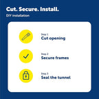 PetSafe Electronic Pet Door Wall Conversion Kit - Image 6