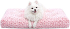KSIIA Washable Dog Bed Deluxe Plush Dog Crate Beds Comfy Kennel Pad Anti-Slip by KSIIAPetProducts
