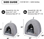 Best Pet Supplies Dog House Bed Crate Mat Tent Indoor Round Soft Plush - Image 5