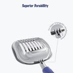 WePet Cat Litter Scoop, Aluminum Alloy Sifter, Kitty Metal Scooper, Deep Shovel - Image 3