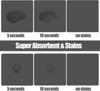 Large Pet Feeding Mat, 15.7" x 39.3" Bohemia Absorbent Quick Dry Dog Mat - Image 4