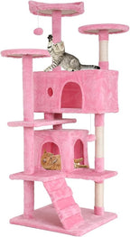 54in Cat Tree Cat Climbing Tower by Home