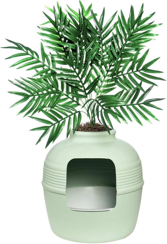Good Pet Stuff Hidden Litter Box Planter, Decorative Cat Litter Enclosure by TheGoodPetStuffCompany