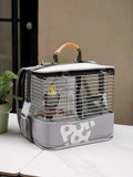 Bird Carrier Travel Cage 12in Small Bird Cage 4 in 1 Bird Backpack by Unknown