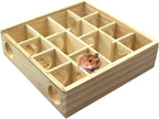 BESPORTBLE Household Hamster Maze Multi Grid Wooden Chinchilla Accessory - Image 3