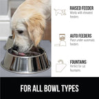 GORILLA GRIP 100% Waterproof Raised Edge BPA Free Silicone Pet Feeding Mat - Image 6