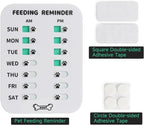 YAUYIK Dog Feeding Reminder, Magnetic Reminder Sticker, AM/PM Daily Indication - Image 7