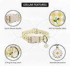 Cute Dog Collar, Spring Summer Design Floral Collar - Image 2