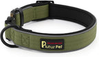 Plutus Pet Tactical Dog Collar, Reflective, Adjustable Heavy Duty Dog Collar by PLUTUSPET