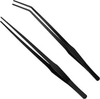 Aquarium Tweezers Extra Long 15 inches, Luxiv Stainless Steel Straight and by LuxivLLC