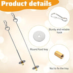 2PCS Bird Cage Food Holder - Image 5