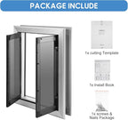 Large Dog Door, Weatherproof Aluminum Dog Door - Image 8