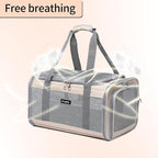 Airline Approved Pet Carrier for Cats and Small Dogs, Breathable and - Image 3