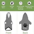 Custom Dog Hoodie Warm with Your Photo Text Logo Name Personalized Dog Clothes - Image 6
