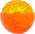Barkbox Pumpkin Prodigy Dog Toy | Treat-Dispensing Rubber Dog Toy by BARK