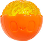 Barkbox Pumpkin Prodigy Dog Toy | Treat-Dispensing Rubber Dog Toy by BARK