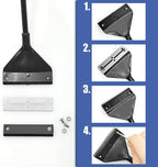 Algae Scraper for Glass Aquariums, Stainless Steel Fish Tank Cleaner Tool - Image 6