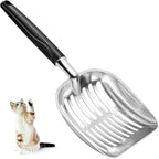 Cat Litter Scoop, Metal Cat Scooper, Plastic Handle Scoop, Sifting Shovel – by Showvigorismorethanjustabranditsalifestyle