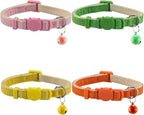 Yizepet Cat Collars with Bells, Breakaway Kitten Collar, Cute Kitty Collar by Yizepet