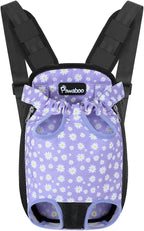 Pawaboo Pet Carrier Backpack, Adjustable Pet Front Cat Dog Carrier Backpack by Pawaboo