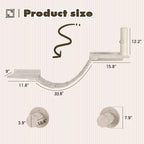 Cat Wall Shelves Climber Systems, Bridge Ladder, Wooden Platform and Hanging - Image 2