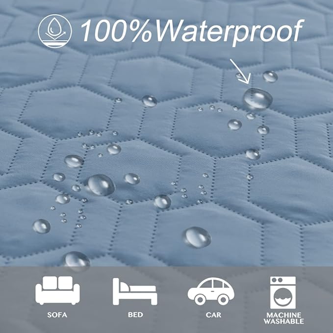 Waterproof and Anti-Slip Dog Bed Cover and Pet Blanket Sofa Pet Bed Mat car - Image 2
