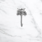 Solid Brass Bird Antique Towel Hook Bathroom Accessories Retro Bathroom - Image 3