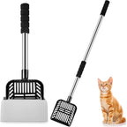 Hortsun 32 Inch Cat Litter Scooper Metal Long Handle by Hortsun
