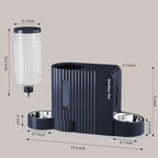 Gardner Pet Automatic Gravity Cat Food Feeder and Water Dispenser Stainless - Image 9