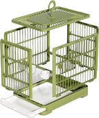 2025 New Carry Cage for Parakeet Portable 30x23x26cm Bird Travel Carrier Cage - Image 8