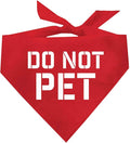 Do Not Pet Dog Bandana GB by TeesTails