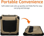 Amazon Basics Portable Folding Soft Dog Crate - Image 6