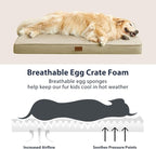 BFPETHOME Outdoor Dog Bed for Large Dogs, Waterproof, Orthopedic - Image 5