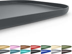 Silicone Pet Feeding Mat with Raised Edge by smilool