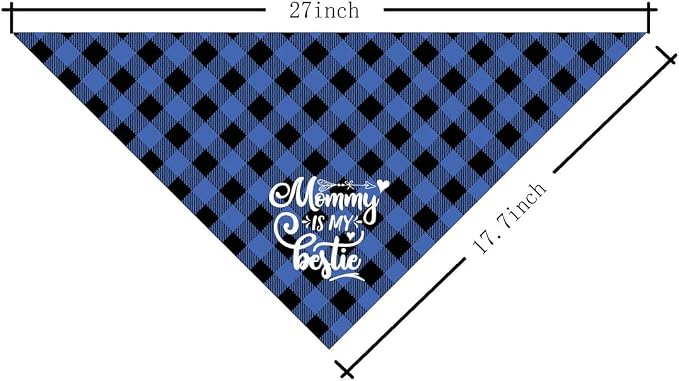 Dog Bandana, My Dad is My Hero, Dogs Scarf Classical Printing, Dogs Scarf - Image 2