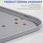 Silicone Pet Feeding Mat with Raised Edge - Image 4