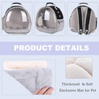 Portable Small Animal Backpack Travel Breathable Pet Carrier Bag Cages - Image 6