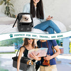 PetAmi Dog Purse Carrier for Small Dogs, Airline Approved Soft Sided Pet Carrier - Image 7