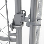 Lucky Dog 10' x 10' x 6' Heavy Duty Outdoor Welded Galvanized Steel Chain Link - Image 9