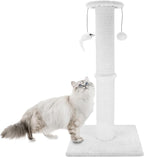 Cat Scratching Post 34 Inches Heavy Duty and Thicker Cat Scratching Post Sisal by Ahomdoo