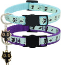 2 Pack Glow in The Dark Cat Collar by Barleygoo