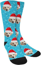 Custom Face Socks, Personalized Dog Lover Pet Photo Picture on Socks Unisex by Enjoy-yjl