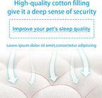 Original Calming Donut Dog and Cat Bed in Shag Fur, Dog Beds - Image 5