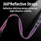 Roses&Poetry Small Dog Collar, Cute Leopard Style Adjustable Reflective Puppy - Image 4
