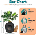Good Pet Stuff Hidden Litter Box Planter, Decorative Cat Litter Enclosure - Image 6