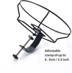 Bird Bath Deck Mounted 12 Inches, Deck Adjustable Steel Clamp 3.5 Inches - Image 3
