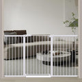 Fairy Baby 38" Extra Tall Baby Gate, 65.4"-70.8" Extra Wide Long Pet Gate by FairyBaby