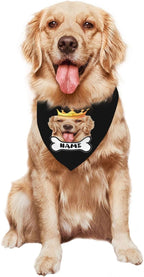 Custom Dog Bandana for Cat Dog Pet Add Your Design Personalized Neckwear - Image 2
