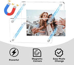 16 PCS Car Picture Holder, Car Visor Photo Clip, Acrylic Magnetic 3 Inch Car - Image 4