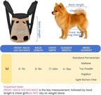 Dog Backpack Carrier, Adjustable Pet Front Carriers, Legs Out Carrying Sling - Image 2